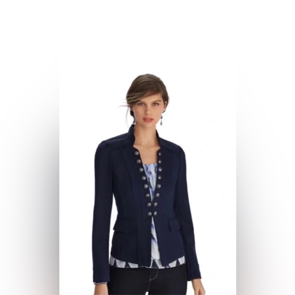 White House Black Market: Navy Blue Blazer